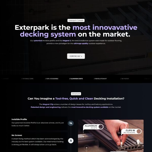 landing-page-exterpark landing page exterpark