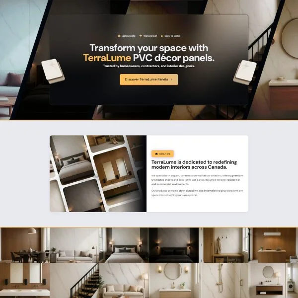 terralume-landing-page terralume landing page